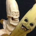超大型巨人出現？！日本職人超神手的香蕉雕刻！