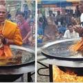 「泰國神僧」在高溫熱油中淡定打坐！沒想到真相竟然是....讓人不敢相信！