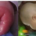 給4個月的寶寶洗屁股，然而進屋後看到寶寶時的爸爸瞬間變了臉色！！！