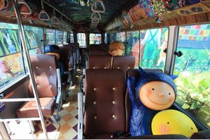 宜蘭幸福轉運 幾米觀光巴士繪本人物陪你搭車!