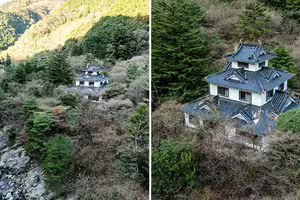 地圖找不到!攝影師深山驚見「神秘古城」 真相出乎意料 地圖找不到!攝影師深山驚見「神秘古城」 真相出乎意料