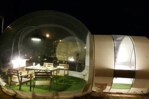 法國超夢幻「泡泡帳篷」在臺灣也住得到，內部設施不輸一般旅館，超享受。。萬人傳閱！