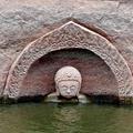 江西南城一水庫發現摩崖造像 “佛頭”遺跡浮出水面 