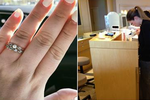 未婚夫買下「4000塊戒指」當婚戒被店員羞辱「真可悲！」接著妻子「這句回覆」讓她羞愧到抬不起頭！ 