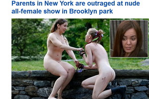 紐約要在戶外演「全裸女版」莎劇《暴風雨》 家長跳腳