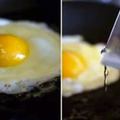 「煎荷包」蛋時加兩勺這個「東西」，不會變焦，還嫩滑，好吃極了！煎蛋秘訣，學起來！ 