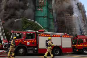 高樓遇火災「要向上跑還往下逃?」消防署教5不4對策:別找濕毛巾了 高樓遇火災「要向上跑還往下逃?」消防署教5不4對策:別找濕毛巾了