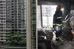 15樓突發大火!一家四口「教科書級自救」 靠「簡單步驟」成功逃生 15樓突發大火!一家四口「教科書級自救」 靠「簡單步驟」成功逃生