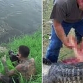 這男人以為鱷魚很遠放心拍攝...下一秒發生可怕悲劇...