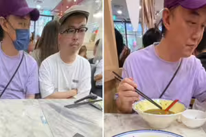 在餐廳和陌生人併桌!對方一摘口罩「竟是大咖天王」他當場看傻 在餐廳和陌生人併桌!對方一摘口罩「竟是大咖天王」他當場看傻