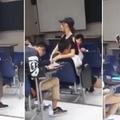 女大生在上課時「直接坐在男子的大腿上」，同學接著錄到的畫面讓大家都傻眼台灣教育怎麼了！