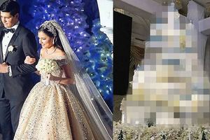 價值500多萬的結婚蛋糕長怎樣？正當所有人罵浪費時，一推出的蛋糕改變了大家的想法！