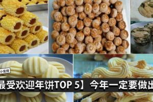 TOP5最受歡迎年餅新年必吃的年餅做法，一定要學起來