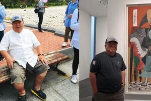 63歲董浩叔叔近照曝光，身材超越「肥貓」鄭則仕？腿部傷痕揪人心