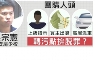 走私誰主使？傳吳宗憲擬供出高層換減刑 ！ 