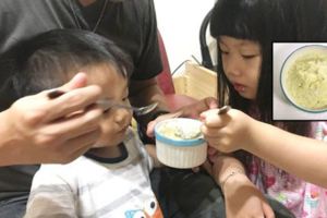 電鍋食譜幼兒點心：蘋果布丁燒