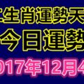 十二生肖運勢天天看，今日運勢：12月4日