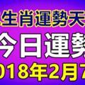 十二生肖運勢天天看，今日運勢：2月7日