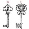 心理測試：憑直覺選一把你最喜歡的鑰匙，看你會不會變壞