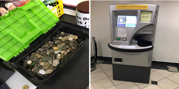 Maybank machine coin deposit Coin handling