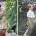 英國小王子在婚禮上被媽媽罵哭的不要不要的，妹妹夏洛特公主的表情卻萌翻了全世界啊！