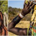他來到南非原始部落拍攝少數民族，立刻就被女孩頭上的「牛糞裝飾」給吸引，這些奇特造型在現代社會絕對看不到！