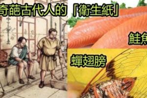 古代人沒有「衛生紙」用什麼來擦屁股呢？#法國人所有人都用同一條XX擦屁股！！