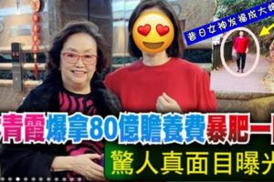 女神怎麼啦！林青霞傳拿80億贍養費　，肥一圈腫成大嬸