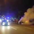 【新山】新加坡車BMW酒駕撞機車後狂燒,司機獲救後遭公眾痛毆！