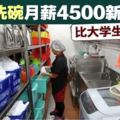 比大學畢業生還高‧火鍋店清潔工月薪1.3萬