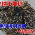 舊鋼絲球不要扔掉，放在洗手間特別實用，一年能省不少錢！