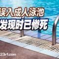 男童誤入成人泳池被發現時已慘死