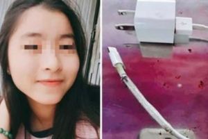 14歲少女睡覺前幫iPhone6充電「沒想到卻被電死」，家人看到屍體時發現她的手握著充電線…