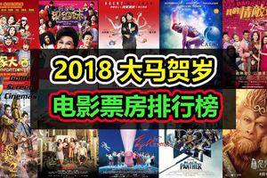 2018大馬賀歲檔電影票房排行榜