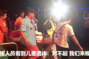 普吉島沉船救援人員看到兒童遺體：對不起我們來晚了