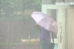 熱帶低壓環台而行　午後北部大雨警戒