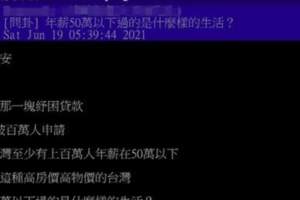 勞紓申貸破百萬人網問「年薪50萬↓過什麼生活」掀熱議