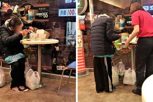 街友躲寒風…麥當勞吃剩菜！男託店員送熱濃湯 網讚爆：熱起來了