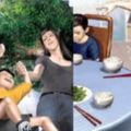 婆婆生日宴上，6歲兒子玩了一下老公手機，我直接掀桌走人