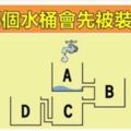 測過的人都說準！哪一桶水會先被裝滿？測你是哪種特質！