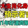 這4大生肖化身錦鯉，預示著吉兆，新的1年好運齊聚家門