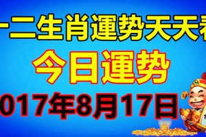 十二生肖運勢天天看，今日運勢：8月17日