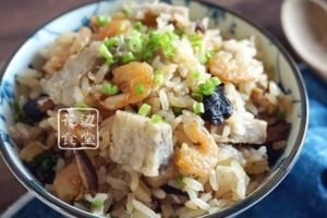 【芋頭飯】是家鄉的味道，香糯有味，做法簡單，一人一碗不夠吃