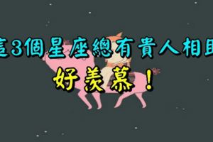 這3個星座總有貴人相助，好羨慕！