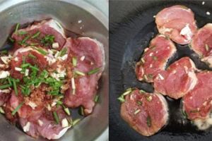 豬肉這樣煎好吃又入味，比吃西餐還過癮哦！