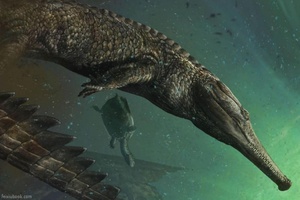 科学家刚发现这只「长达9公尺跟公交差不多长」的史前巨鳄，侏罗纪末期历史更可能因它而重写！