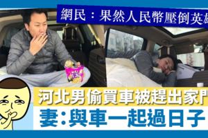 河北夫妻儲錢雙11買傢具　老公偷步買車清光戶口　被罰瞓車尾廂