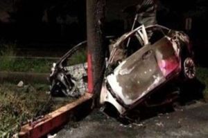 重大死亡車禍！2女甩飛2人燒成焦屍