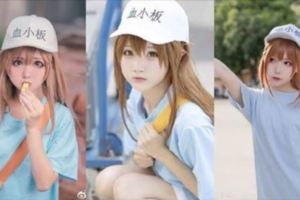 盤點《工作細胞》七大血小板的cosplay，圖1可愛，但最萌的還是小學生