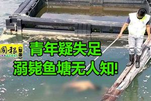 青年疑失足,魚塘溺斃無人知!死亡超過24小時方被發現。